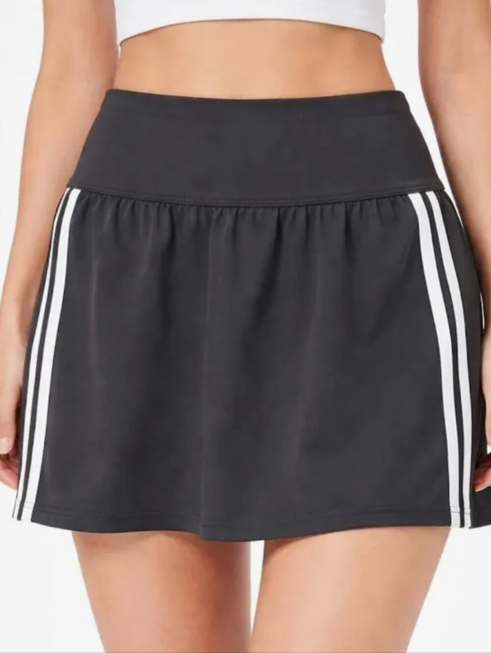 Nwt Halara Black And White Stripe Skort
